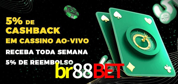 Promoções do cassino ao Vivo br88bet